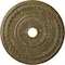 Ekena Millwork Cole Medallion (Canopies up to 9 1/8"), 25 3/8"OD x 3 3/8"ID x 1 3/8"P, Mississippi Mud Crackle CM25COMMC - alternate 1